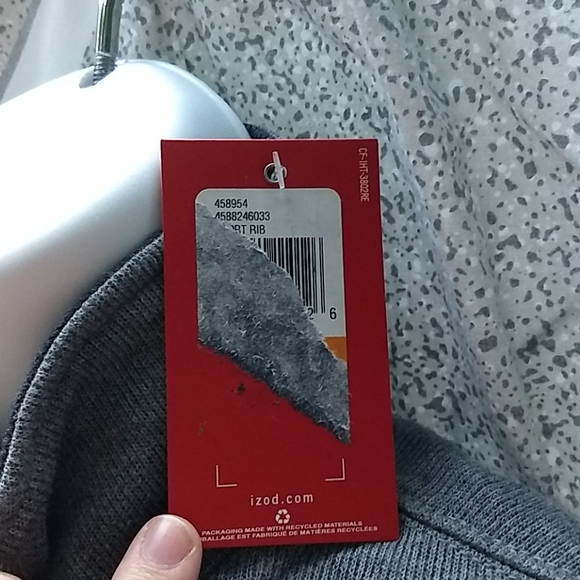 Grey 3/4 zip sweater - Picture 3 of 4